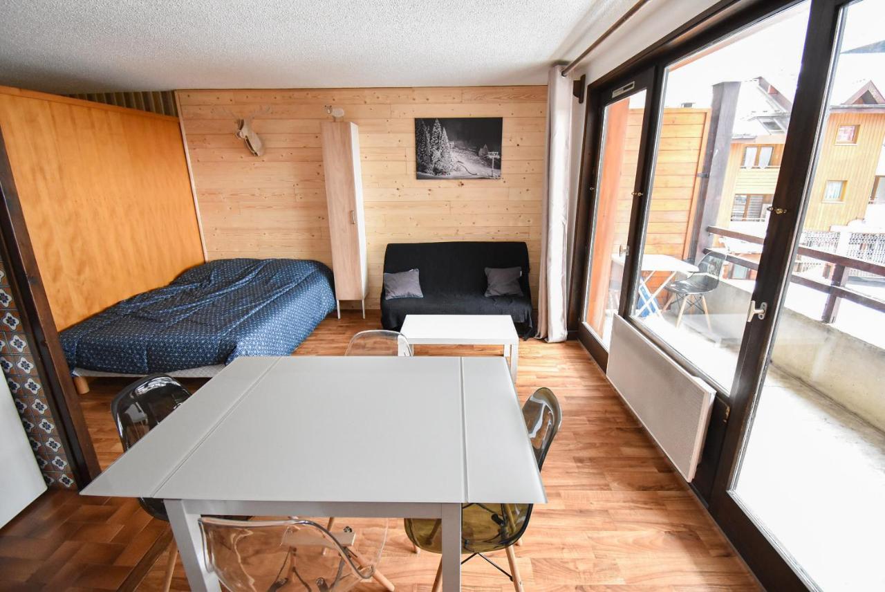 Le Relai S34 - Grand Et Lumineux Studio Avec Coin Montagne 4-6 Pers Avec Wifi, 50M Des Pistes, Grand Balcon Expose Sud, Draps Non Compris Saint-Jean-dʼAulps 외부 사진